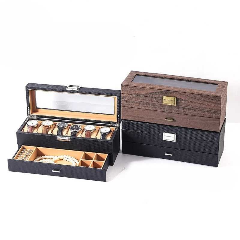 Luxury Watch E Jewellery - Leather Jewelry Box Retro Luxury Watch