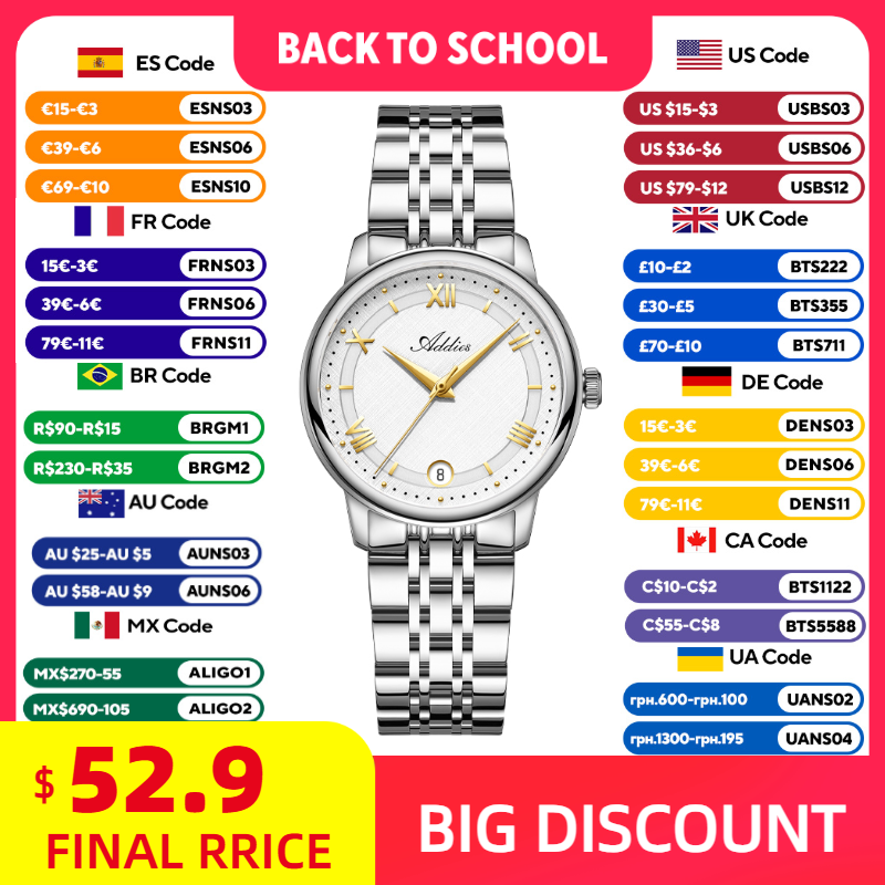 Luxury Watch Organizer - ADDIES New Luxury Woman‘s Watch GM12