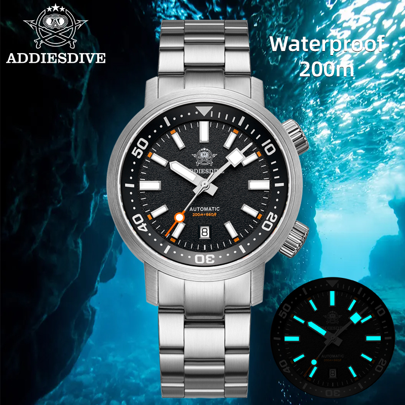 ADDIESDIVE 200M Auto Diving Wa - đánh giá và giá Guilloché Dial Watch