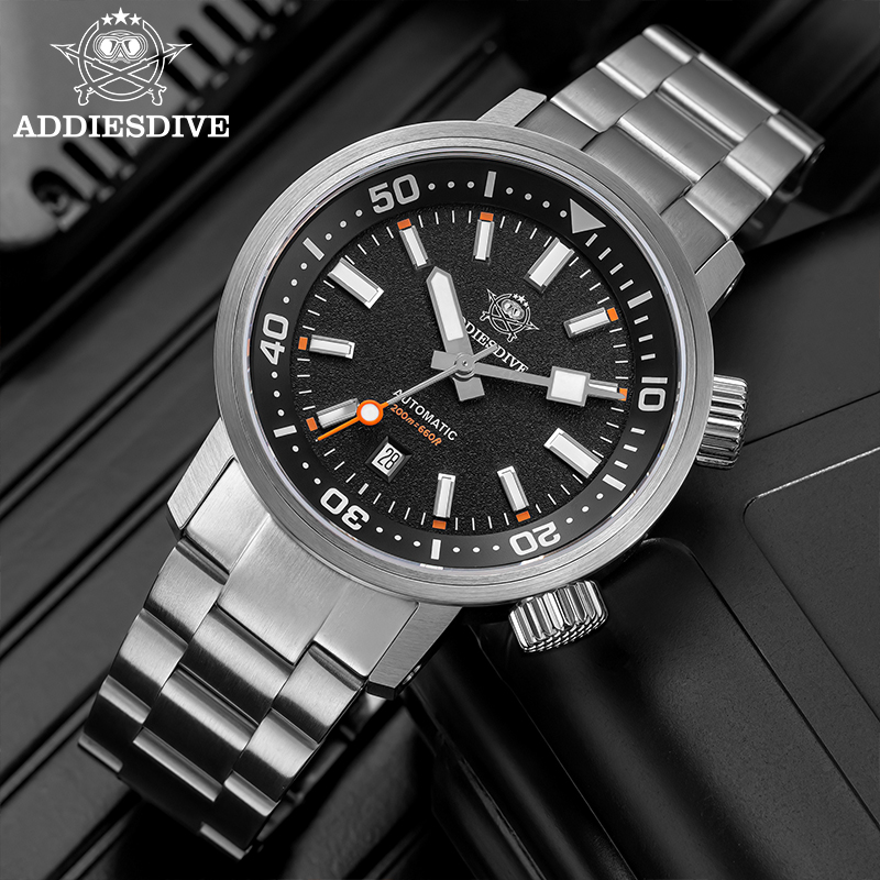 ADDIESDIVE 200M Auto Diving Wa - đánh giá và giá Guilloché Dial Watch