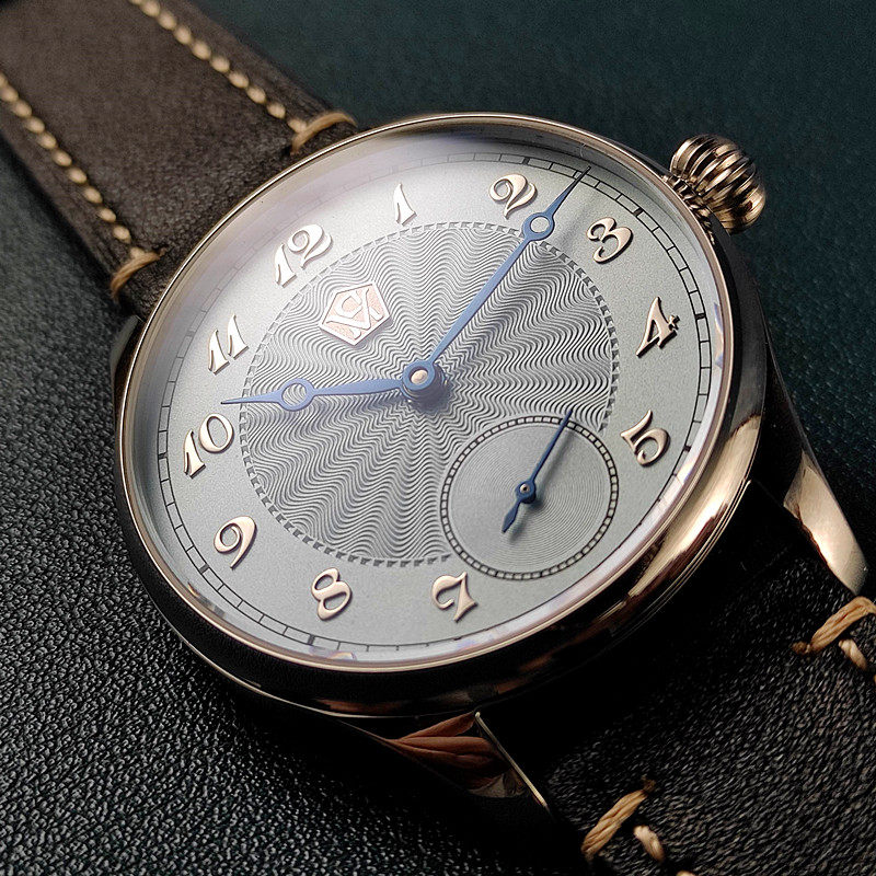 40MM manual mechanical watch w - đánh giá và giá Guilloché Dial Watch