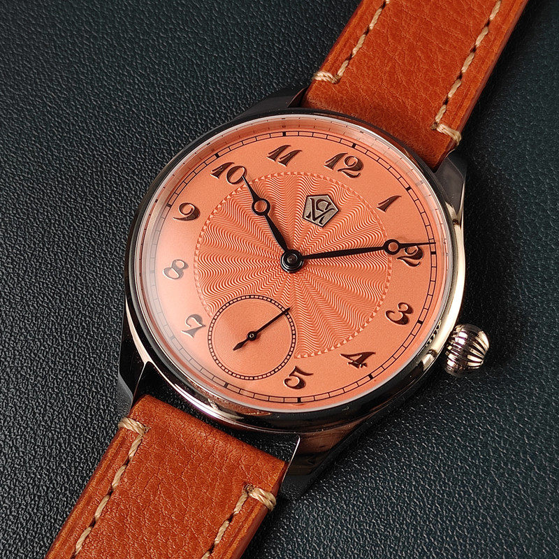 40MM manual mechanical watch w - đánh giá và giá Guilloché Dial Watch