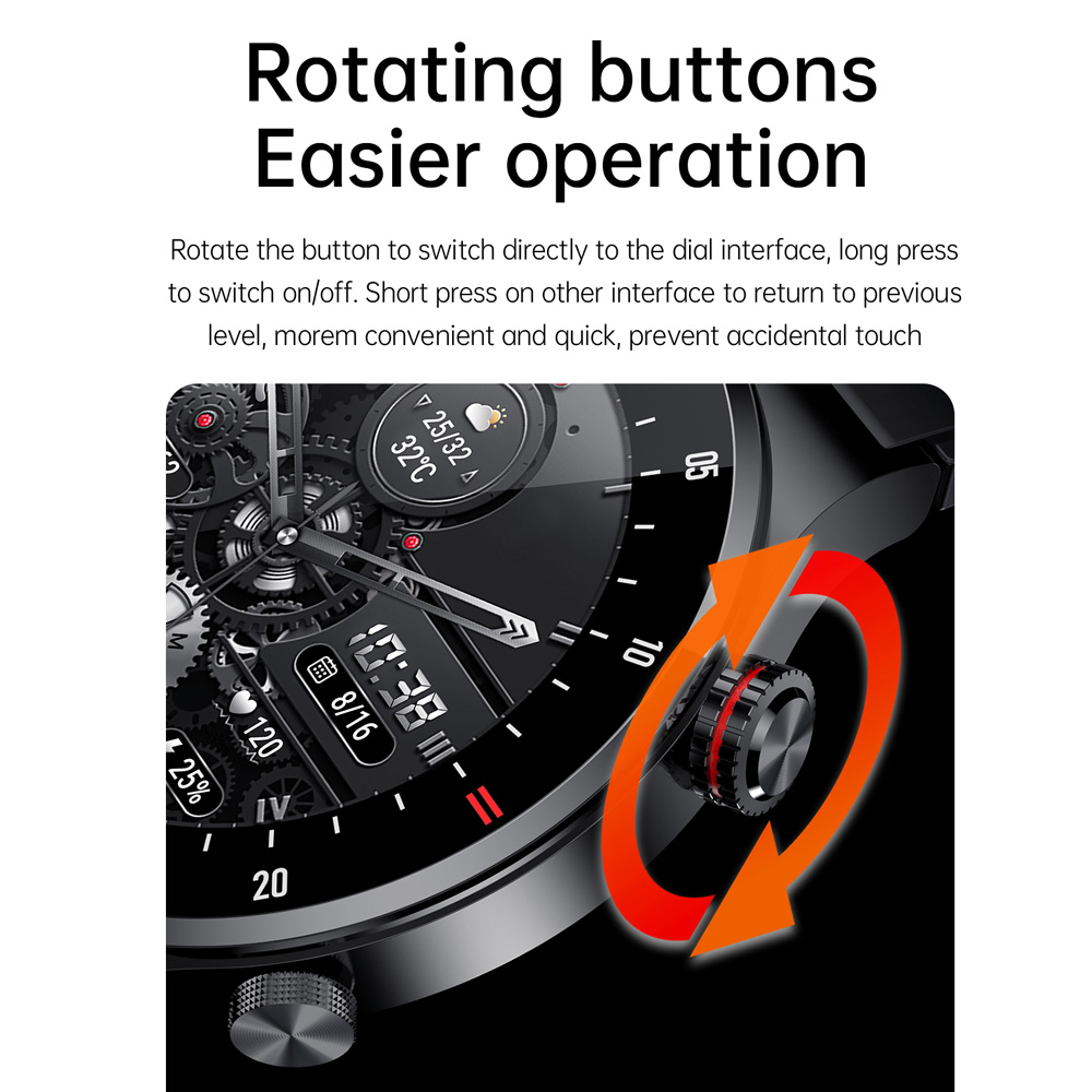 Luxury QW33 Smart Watches Men  - đánh giá và giá Luxury Watch Korea