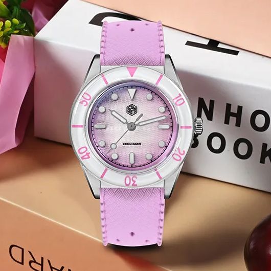 San Martin Women Quartz Watch  - đánh giá và giá Guilloché Dial Watch
