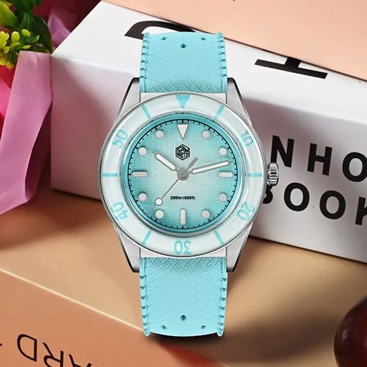 San Martin Women Quartz Watch  - đánh giá và giá Guilloché Dial Watch