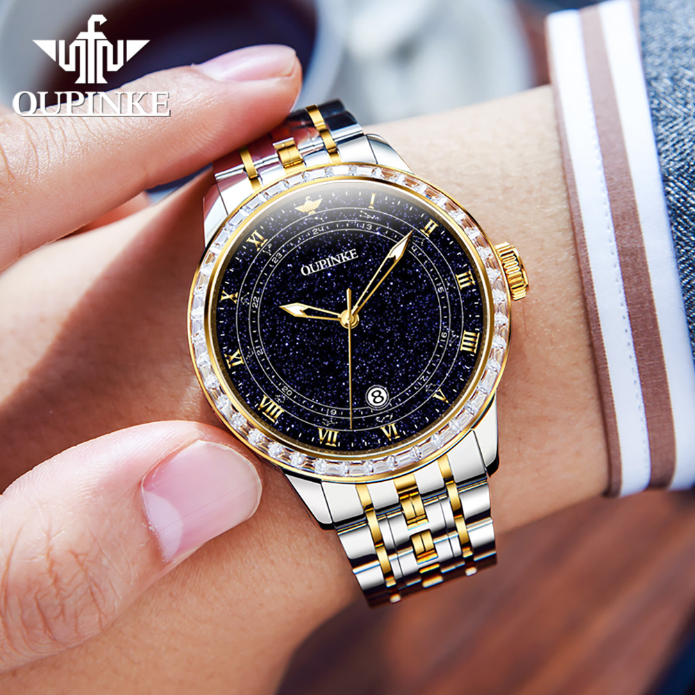 OUPINKE 3203 Fashion Men Watch - đánh giá và giá Luxury Watch All Brands