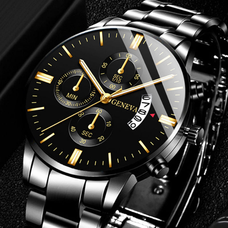 Luxury Stainless Steel Men Cal - đánh giá và giá Best Luxury Quartz Watch