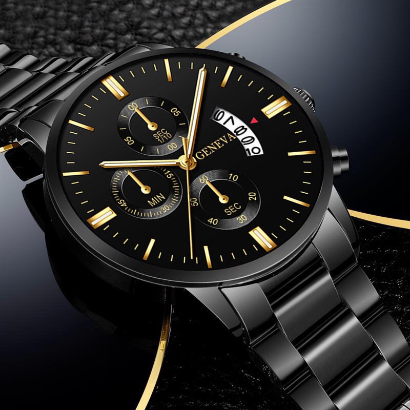 Luxury Stainless Steel Men Cal - đánh giá và giá Best Luxury Quartz Watch