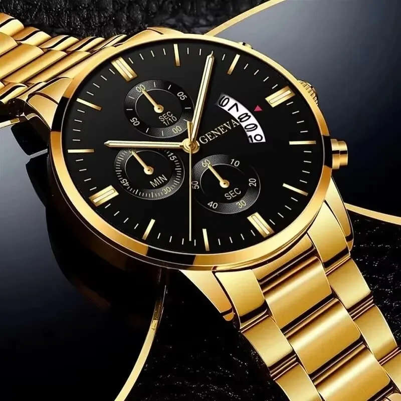 Luxury Stainless Steel Men Cal - đánh giá và giá Best Luxury Quartz Watch