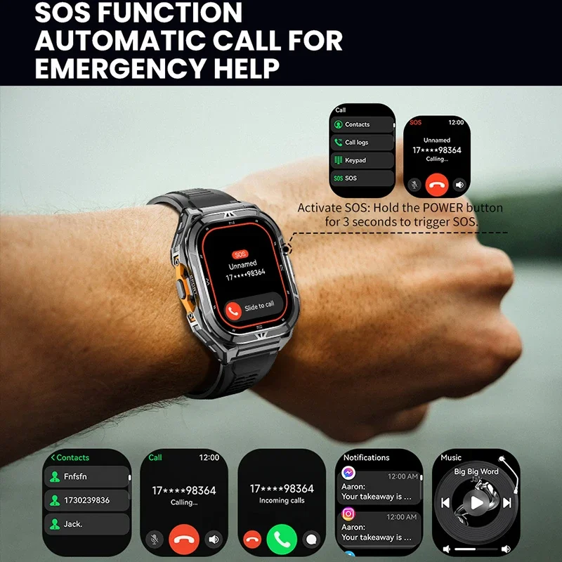 Luxury AMOLED Smartwatch Real  - đánh giá và giá Luxury Watch Korea