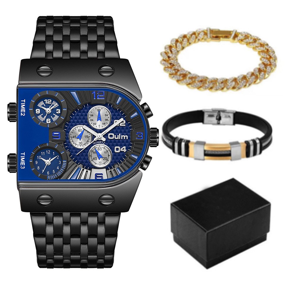Men's luxury rectangular gold  - đánh giá và giá Luxury Watch Face