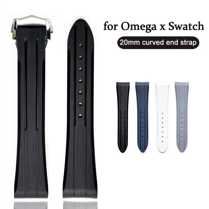 20mm Rubber Strap for Omega X  - đánh giá và giá Omega Watch Speedmaster