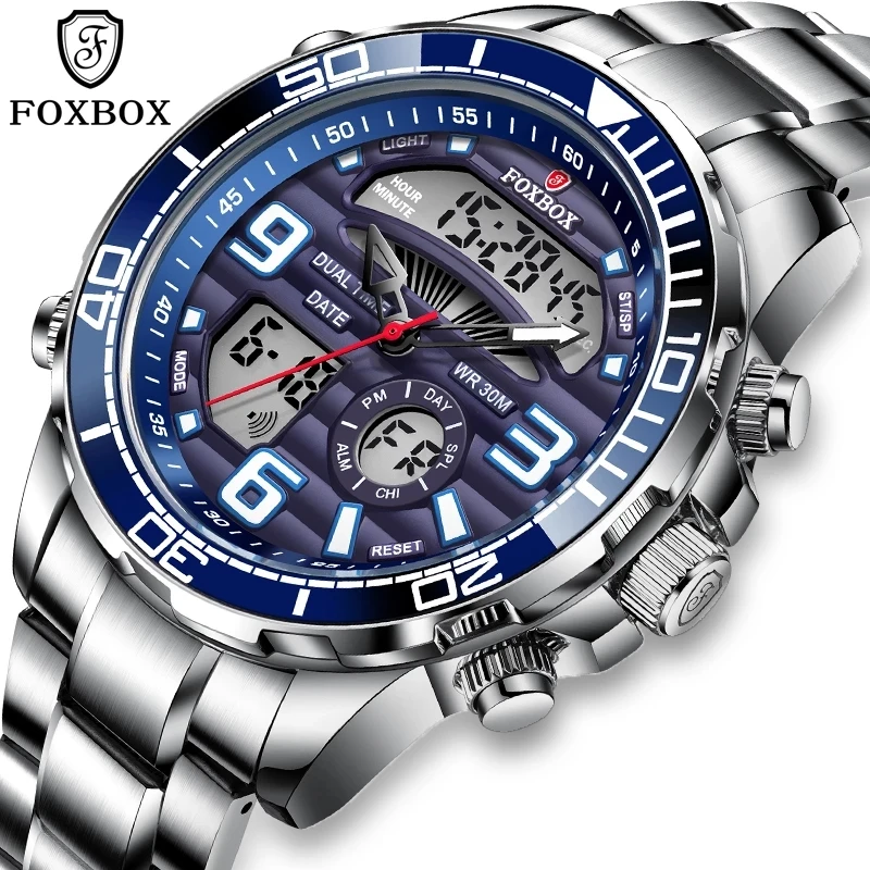 FOXBOX Top Brand Luxury Digita - đánh giá và giá Luxury Watch All Brands