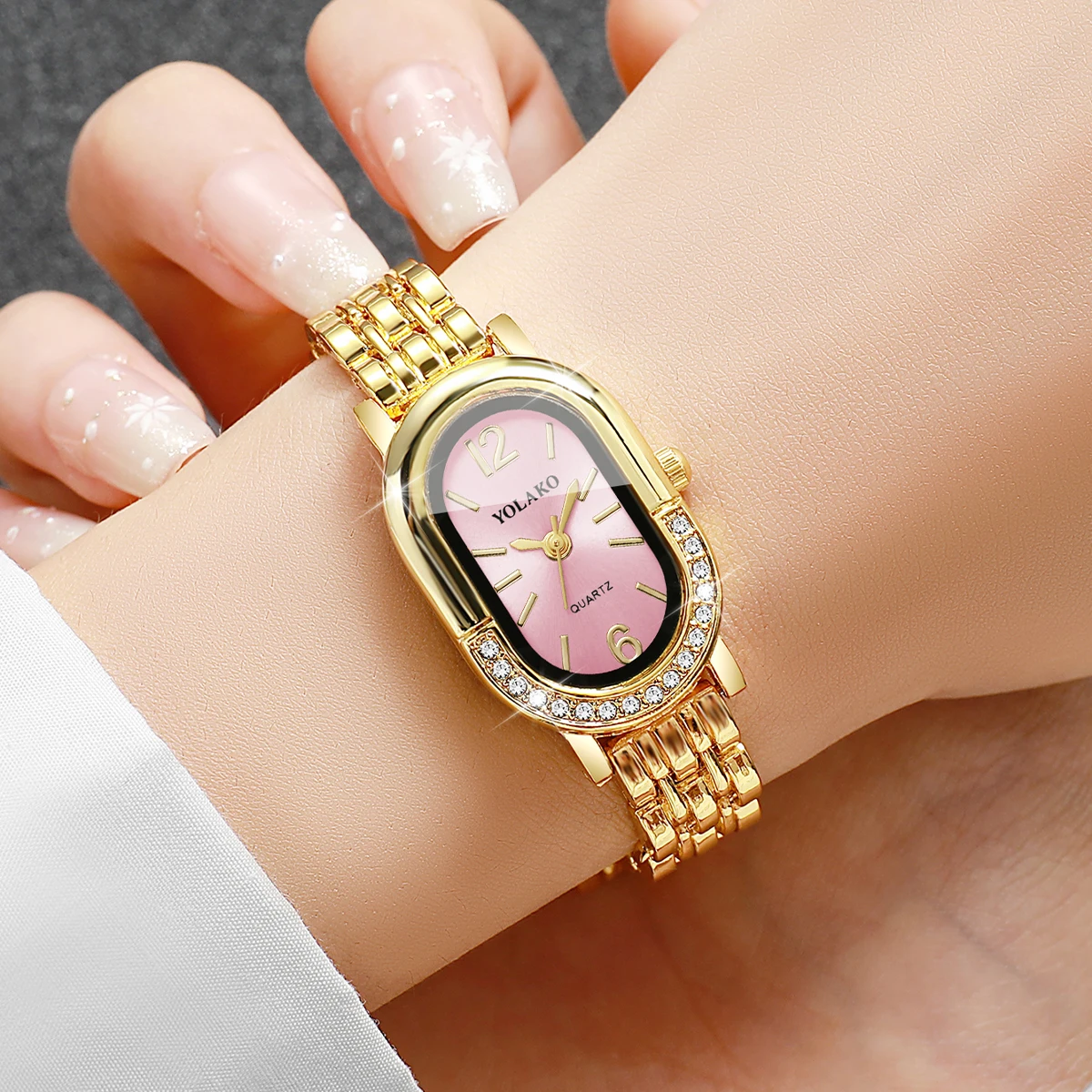 Luxury Rhinestone Women Quartz - đánh giá và giá Luxury Watch Organizer