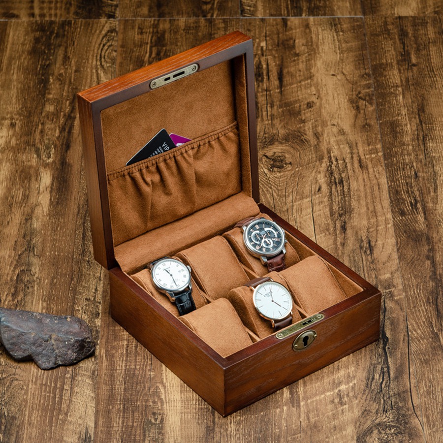 CLCUV Luxury Wooden Watch Box  - đánh giá và giá Luxury Watch Stand
