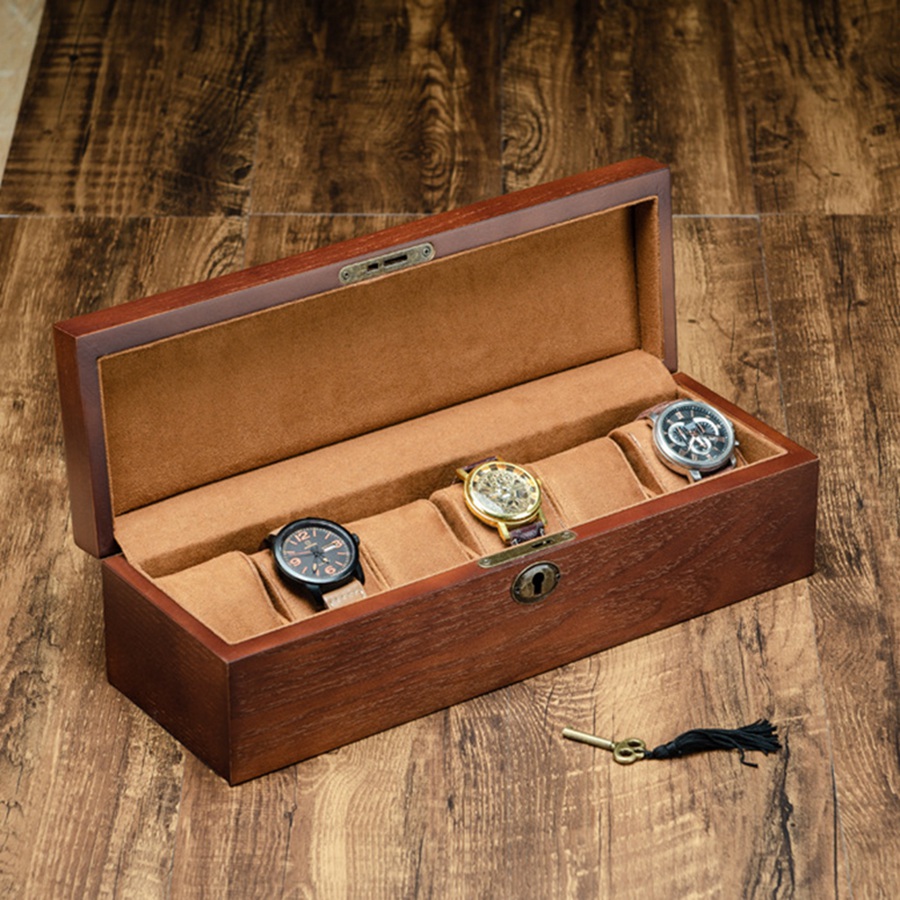 CLCUV Luxury Wooden Watch Box  - đánh giá và giá Luxury Watch Stand