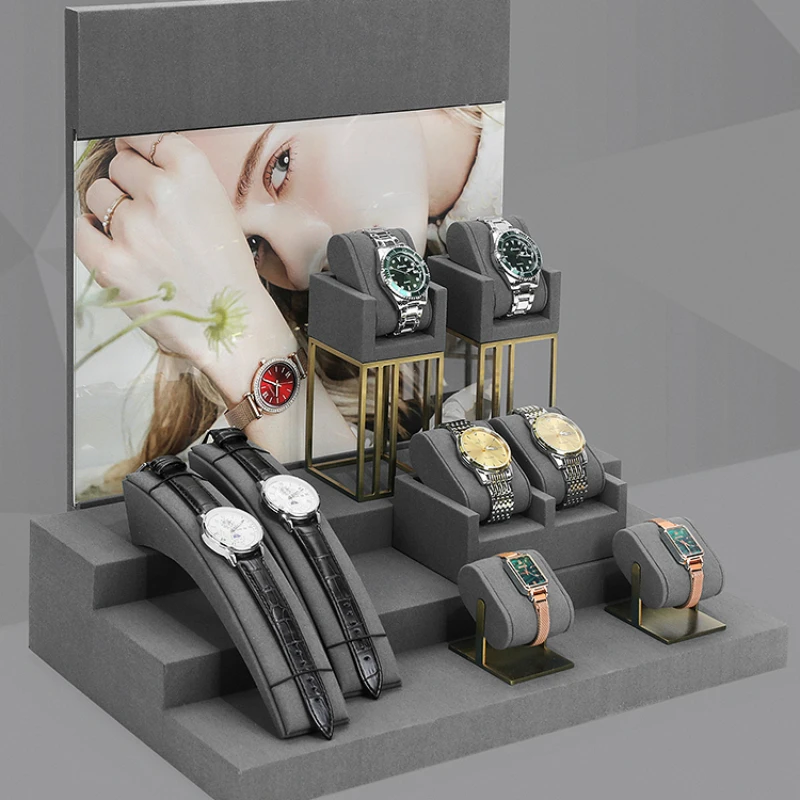 Watch display props live broad - đánh giá và giá Luxury Watch Stand