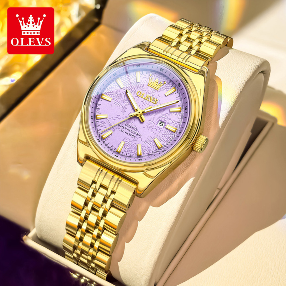 OLEVS Brand Luxury Gold Watch  - đánh giá và giá Luxury Watch Brand For Women