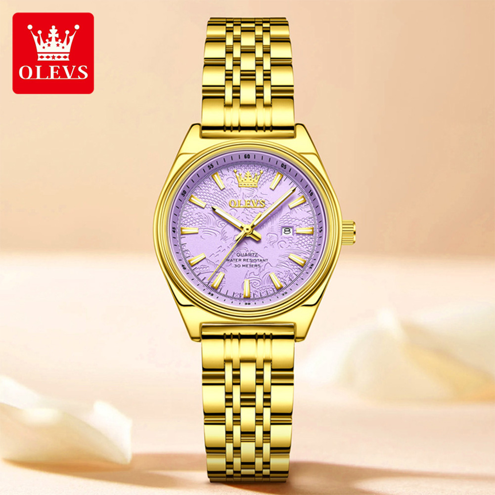 OLEVS Brand Luxury Gold Watch  - đánh giá và giá Luxury Watch Brand For Women