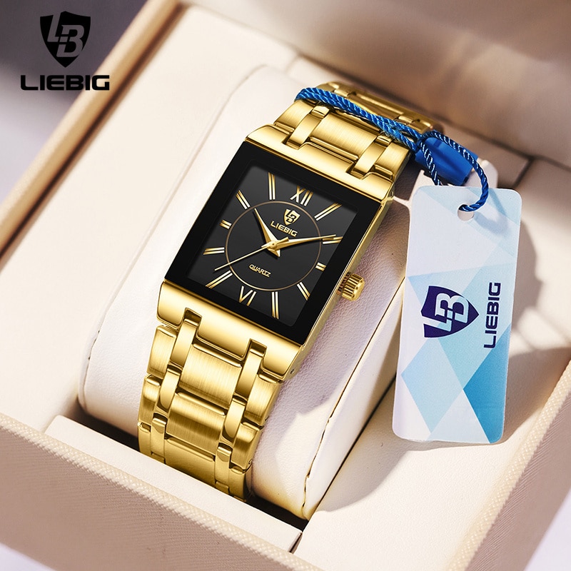 LiEBIG Luxury Golden Quartz Wr - đánh giá và giá Best Luxury Quartz Watch