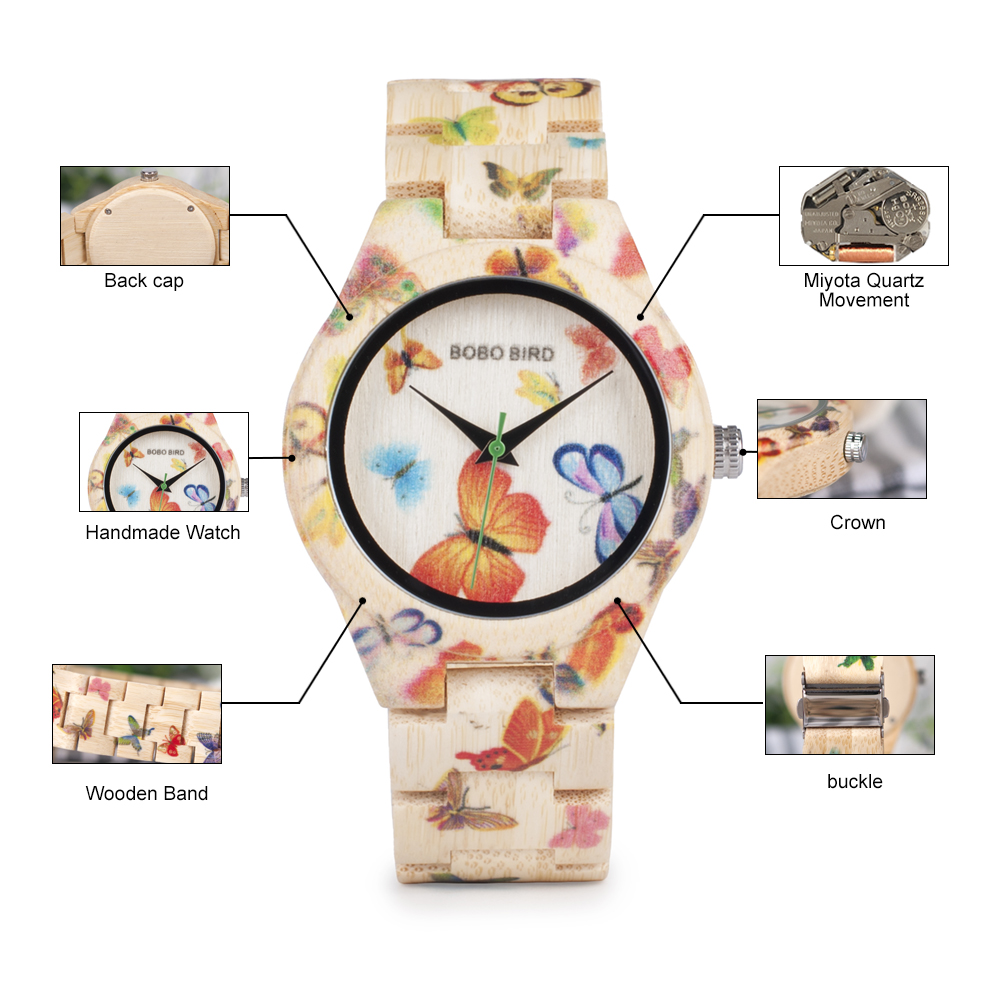 BOBO BIRD Wood Women Watches L - đánh giá và giá Luxury Watch For Sale