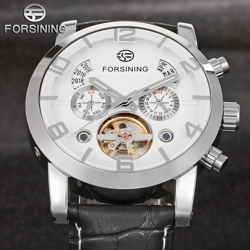 Forsining Fashion Mechanical M - đánh giá và giá Regulator Display Watch