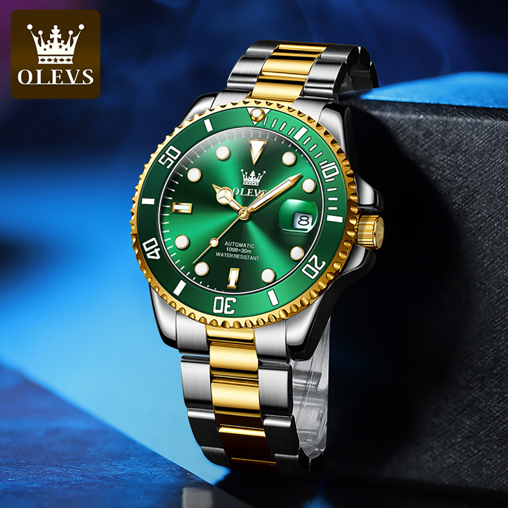 OLEVS 6650 Mechancial Watch fo - đánh giá và giá Rolex Watch Datejust