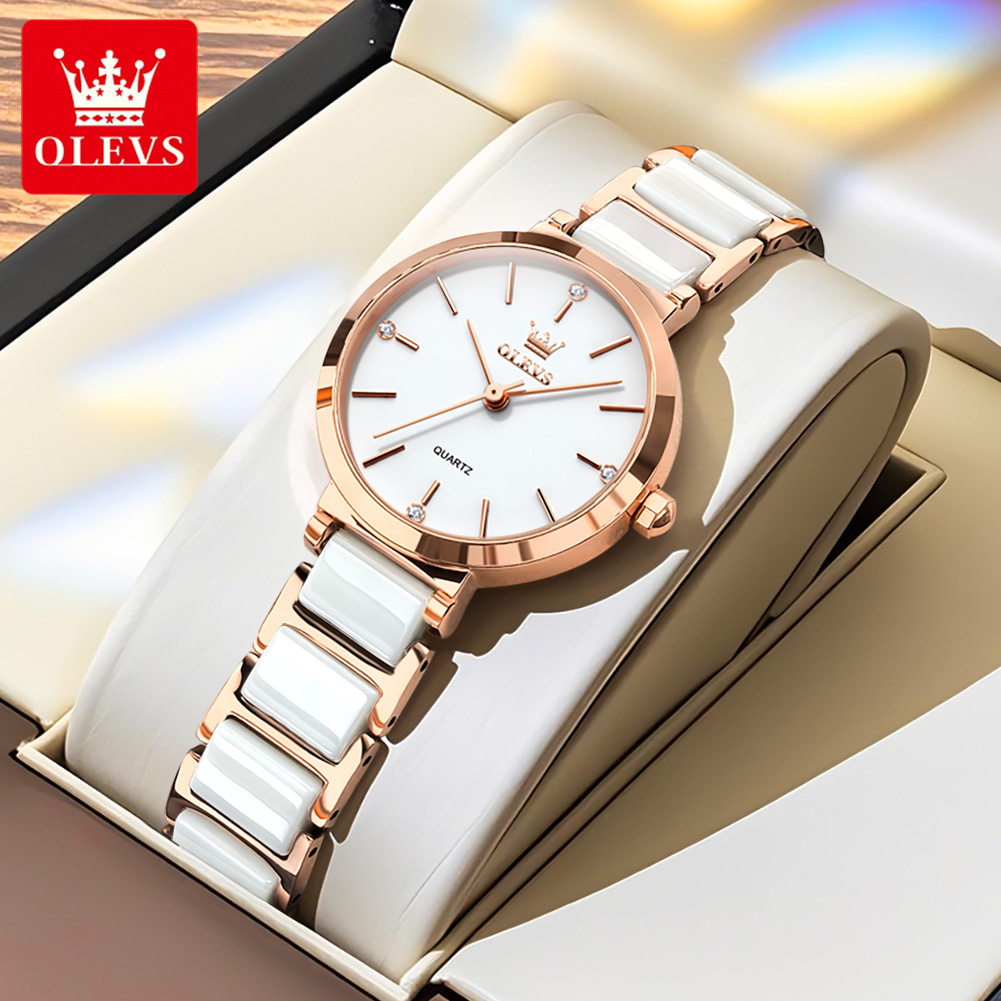 OLEVS Women Watch 5877 Luxury  - đánh giá và giá Luxury Watch Quality