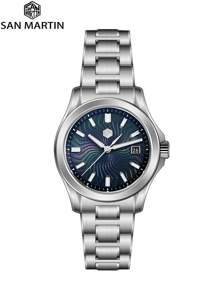 San Martin 39mm Original Desig - đánh giá và giá Guilloché Dial Watch