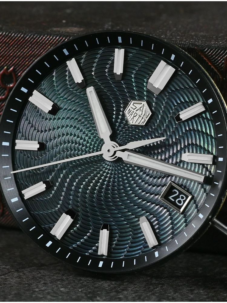 San Martin 39mm Original Desig - đánh giá và giá Guilloché Dial Watch