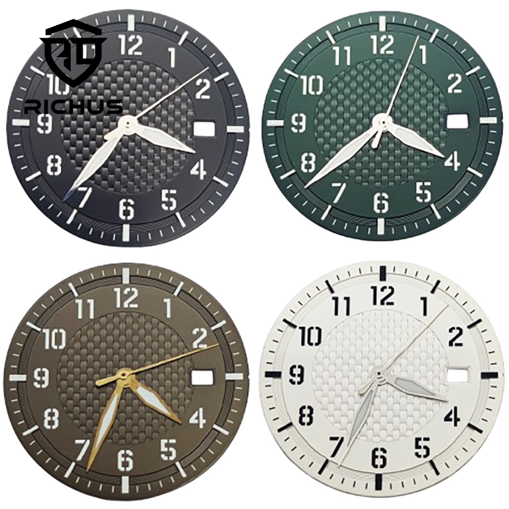 RICHUS 34mm Black Sterile Watc - đánh giá và giá Luxury Watch Face