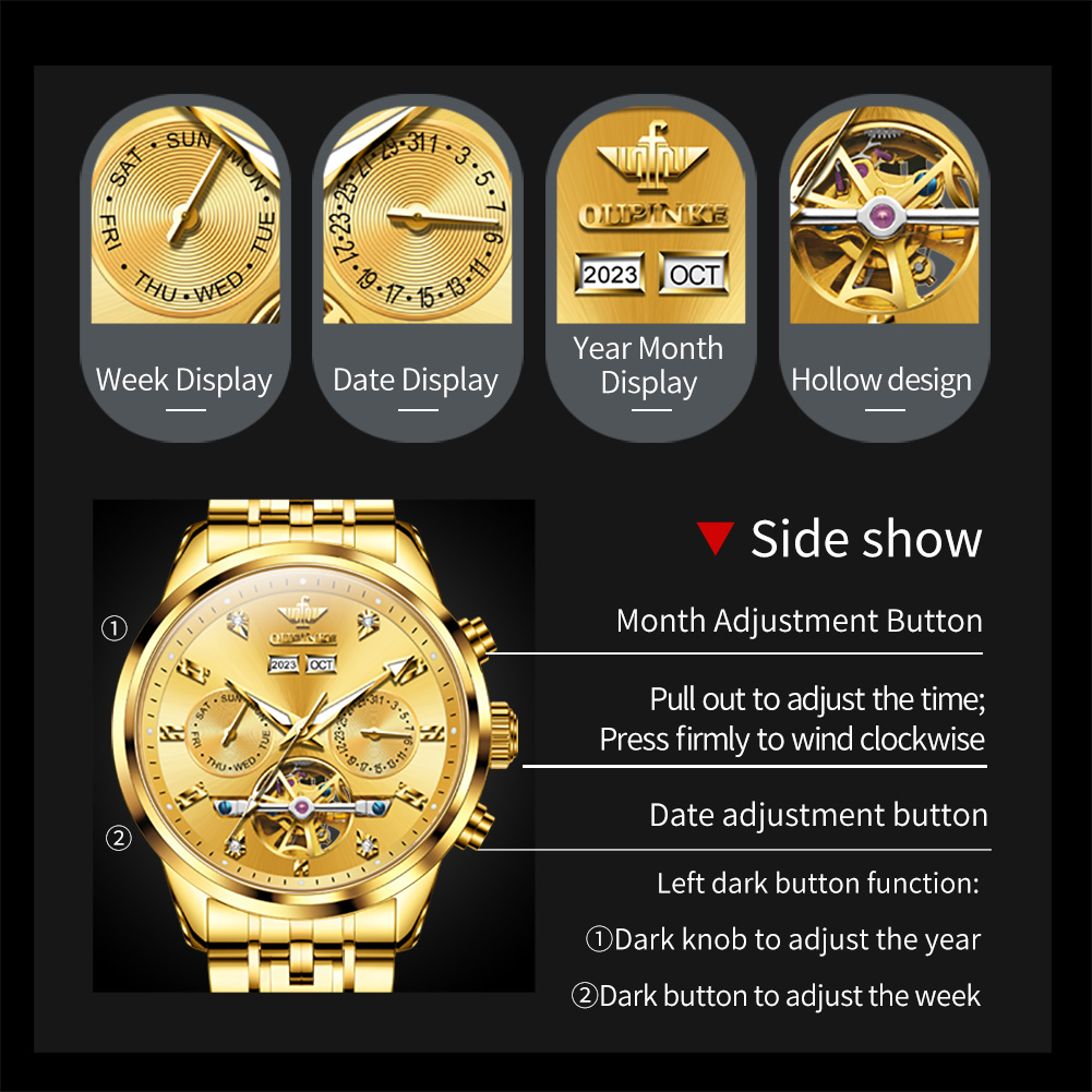 OUPINKE 3248 Tourbillon Watch  - đánh giá và giá Luxury Watch All Brands