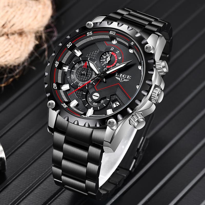 LIGE Cao Cấp Hàng Đầu Nam Đồng - đánh giá và giá Luxury Watch All Brands