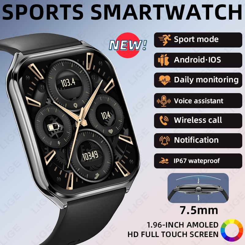 New Ultra Thin Smart Watch Men - đánh giá và giá Luxury Watch Korea