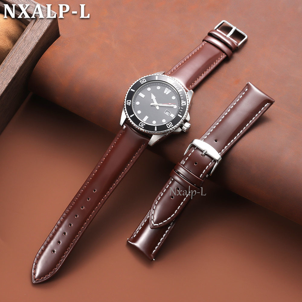 Oiled Leather Strap for Omega  - đánh giá và giá Omega Watch Speedmaster