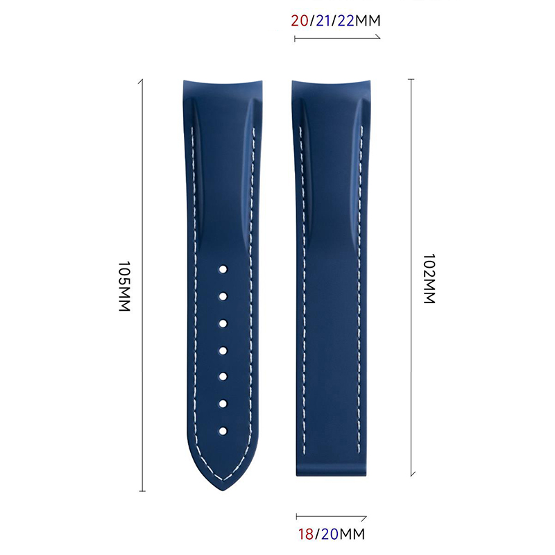 Curved End Rubber Silicone Wat - đánh giá và giá Omega Watch Speedmaster