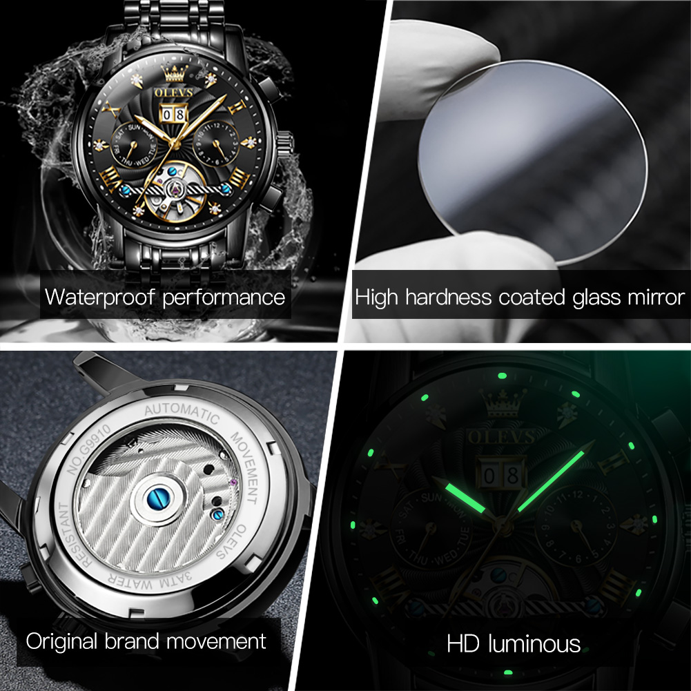 OLEVS Classic Men's Watches To - đánh giá và giá Rolex Watch Datejust