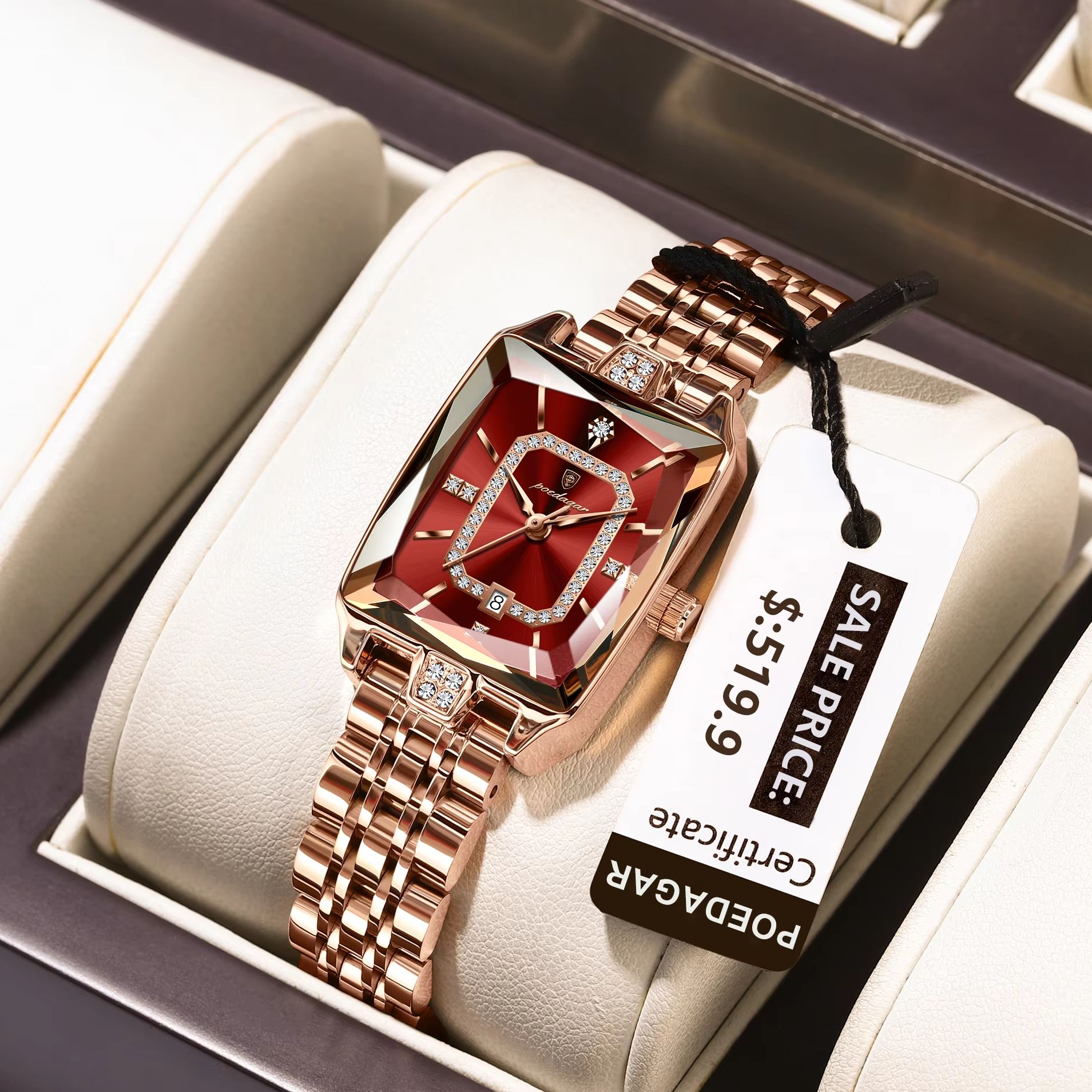 POEDAGAR Fashion Elegant Women - đánh giá và giá Luxury Watch For Sale