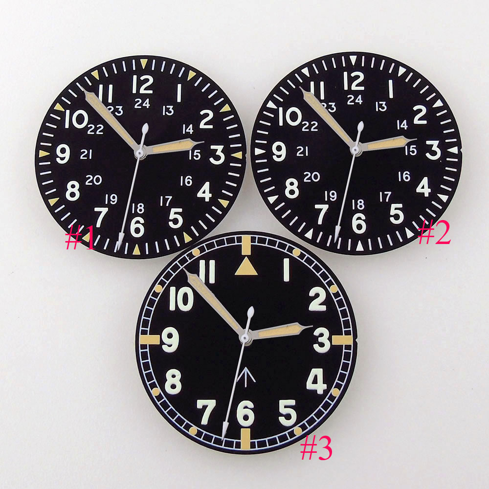 33.5mm Black Watch Dial Fit Fo - đánh giá và giá Luxury Watch Face