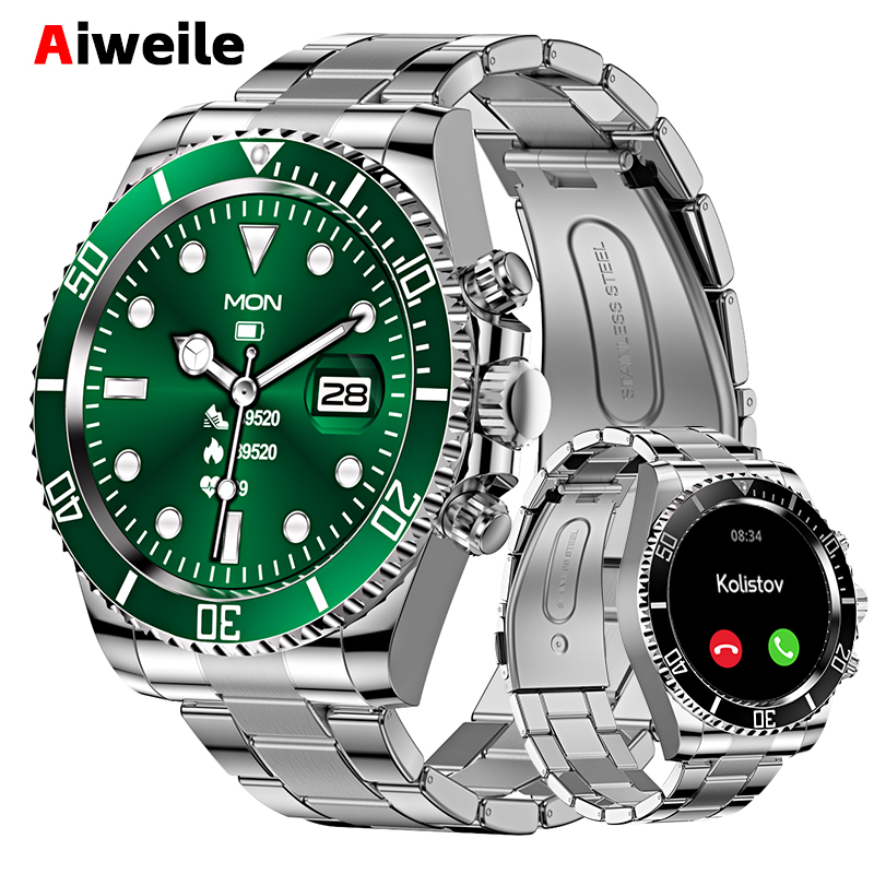 Smart Watch Man Aiweile AW12 H - đánh giá và giá Luxury Watch Korea