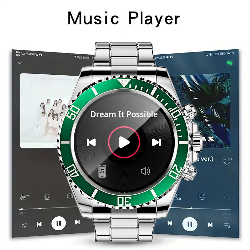 Smart Watch Man Aiweile AW12 H - đánh giá và giá Luxury Watch Korea