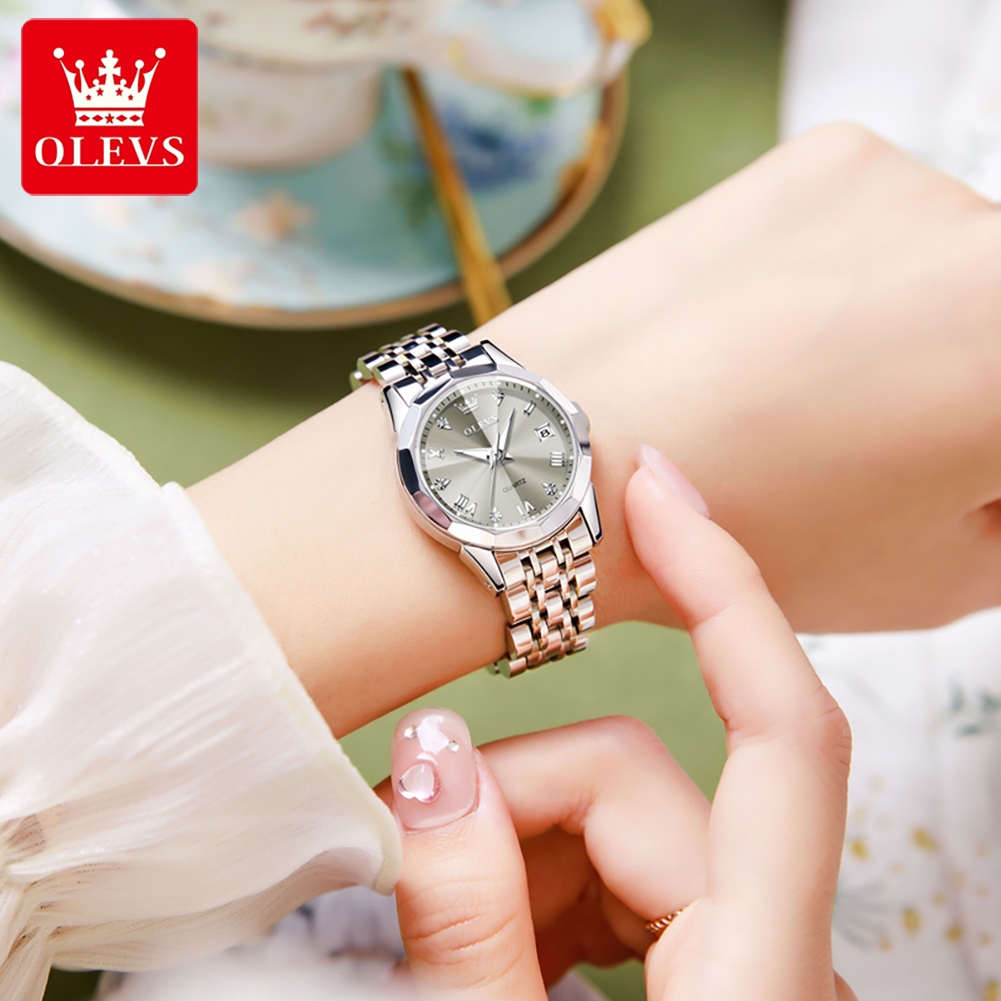 OLEVS Watch Women Luxury Watch - đánh giá và giá Luxury Watch Face