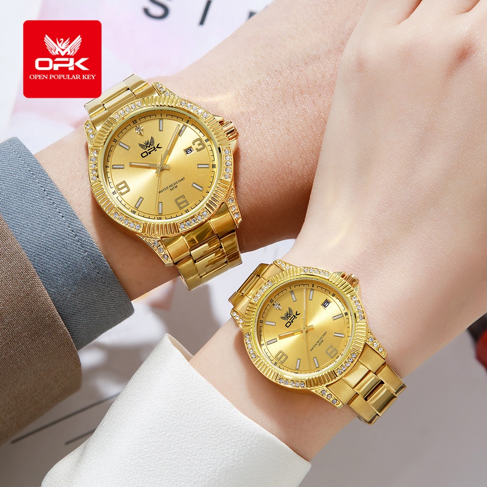 OPK 8184 Luxury All Gold Women - đánh giá và giá Luxury Watch All Brands