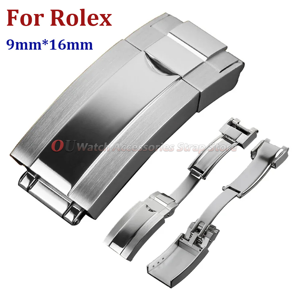 9mmx16mm Stainless Steel Deplo - đánh giá và giá Luxury Watch Face
