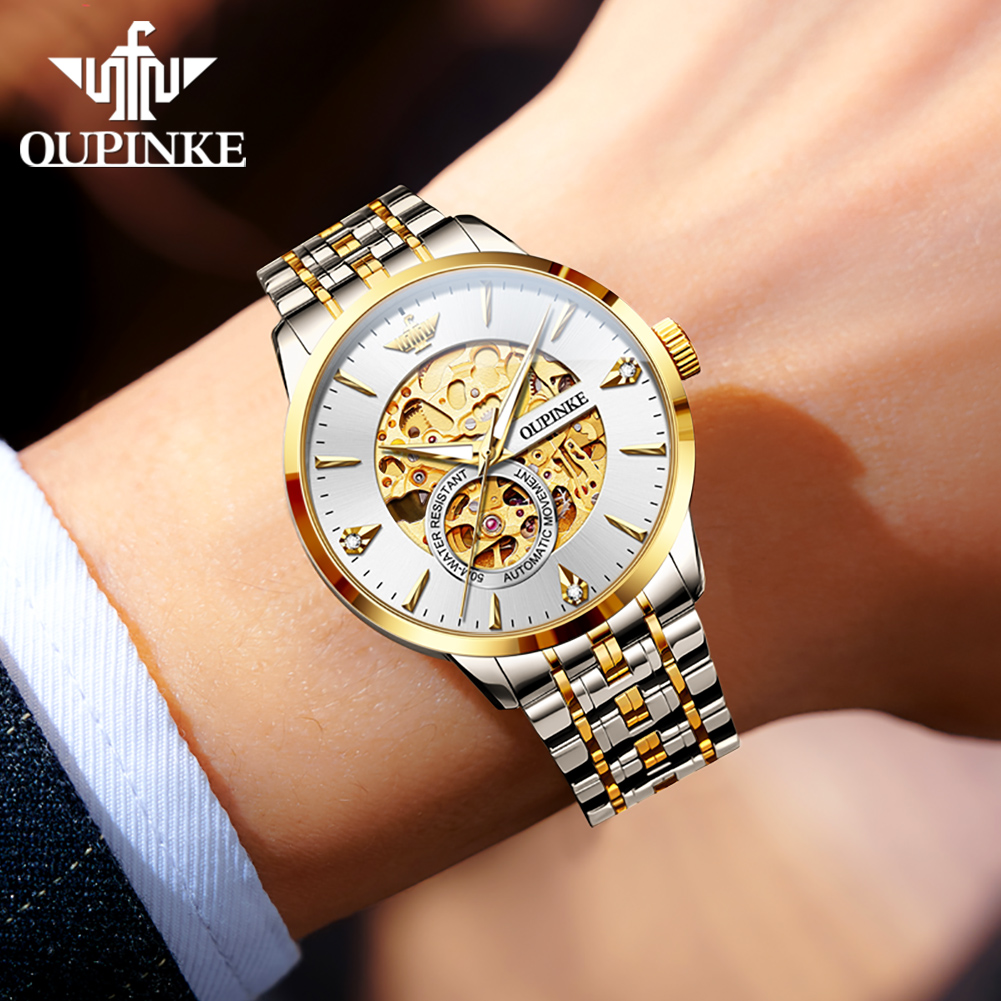 OUPINKE Luxury Fully Hollow Me - đánh giá và giá Luxury Watch All Brands