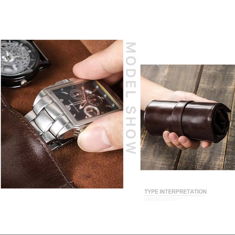 100% Genuine Cowhide Leather W - đánh giá và giá Luxury Watch Stand